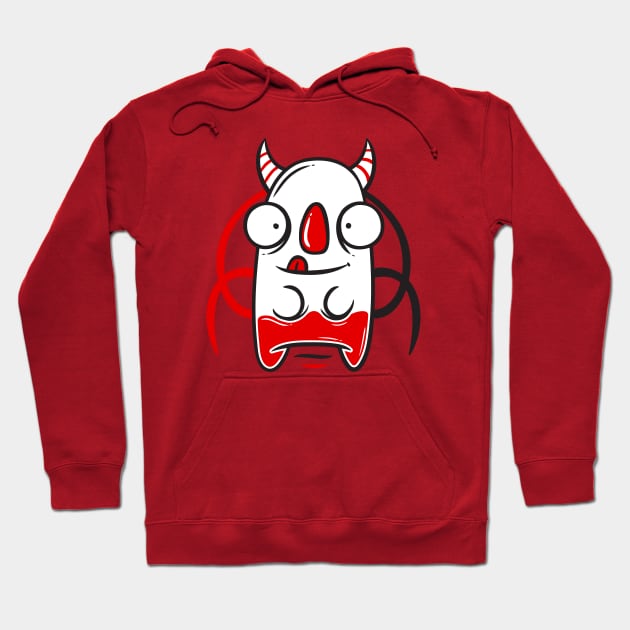 Funny monster Hoodie by PG